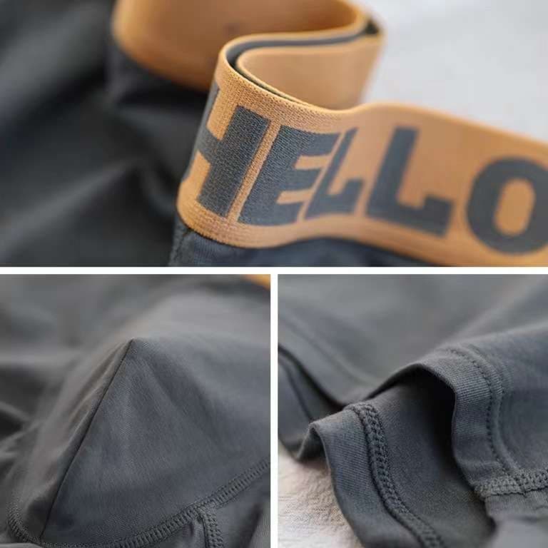 下着 メンズ ワンポイントロゴ入り 快適フィットトランクス