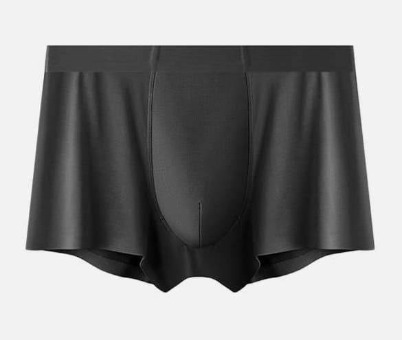 下着 メンズ なめらか肌触り シルク調 ボクサーパンツ