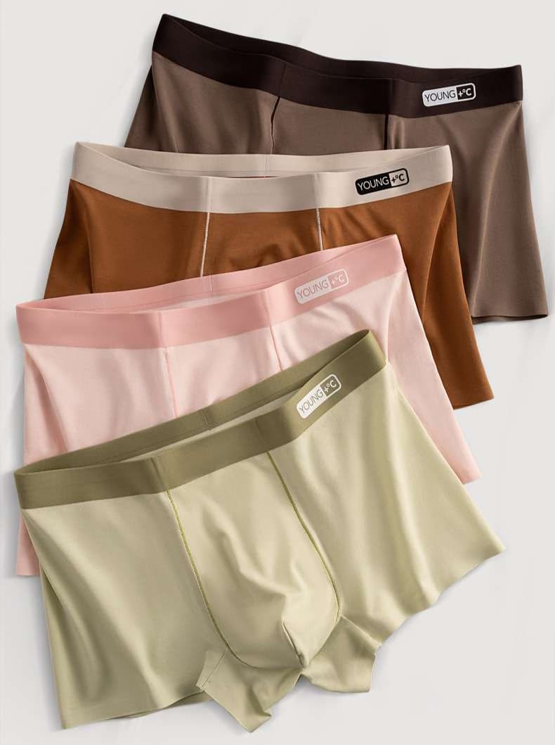 下着 メンズ シームレス 無縫製 快適ボクサーパンツ