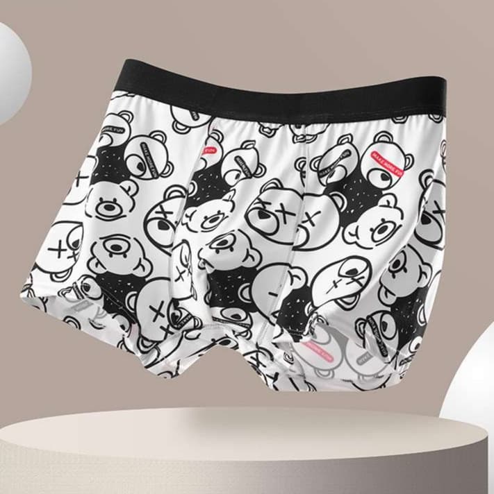 下着 メンズ クマ柄 おしゃれボクサーパンツ