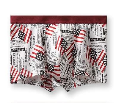 下着 メンズ モダンアート柄 ストレッチボクサーパンツ