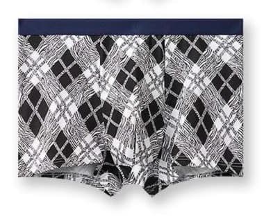 下着 メンズ モダンアート柄 ストレッチボクサーパンツ