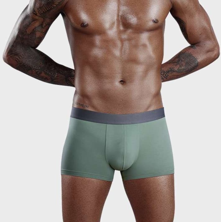 下着 メンズ 無縫製 超伸縮 シームレスボクサーパンツ