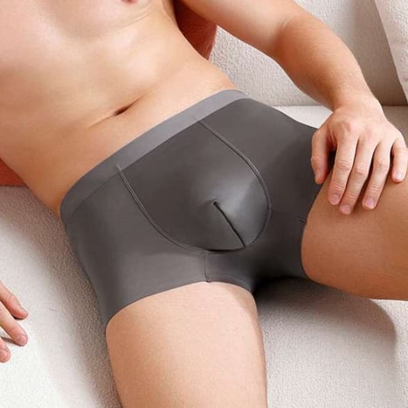下着 メンズ シームレス 立体成型 快適ボクサーパンツ