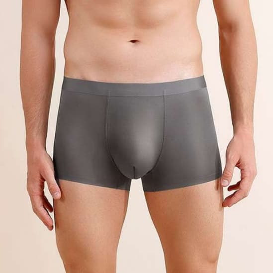 下着 メンズ シームレス 立体成型 快適ボクサーパンツ