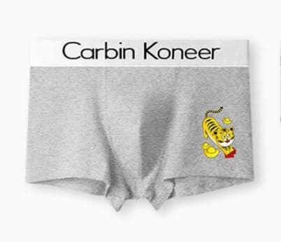 下着 メンズ キュートな虎マーク ボクサーパンツ