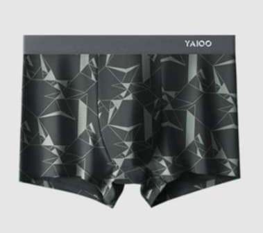 下着 メンズ 新疆綿 抗菌ボクサーブリーフ クリスタル模様