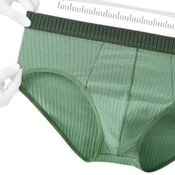 下着 メンズ 極上ストレッチ 縦縞デザインブリーフ