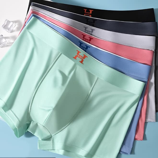 下着 メンズ シルクのように軽やかな履き心地 ボクサーパンツ