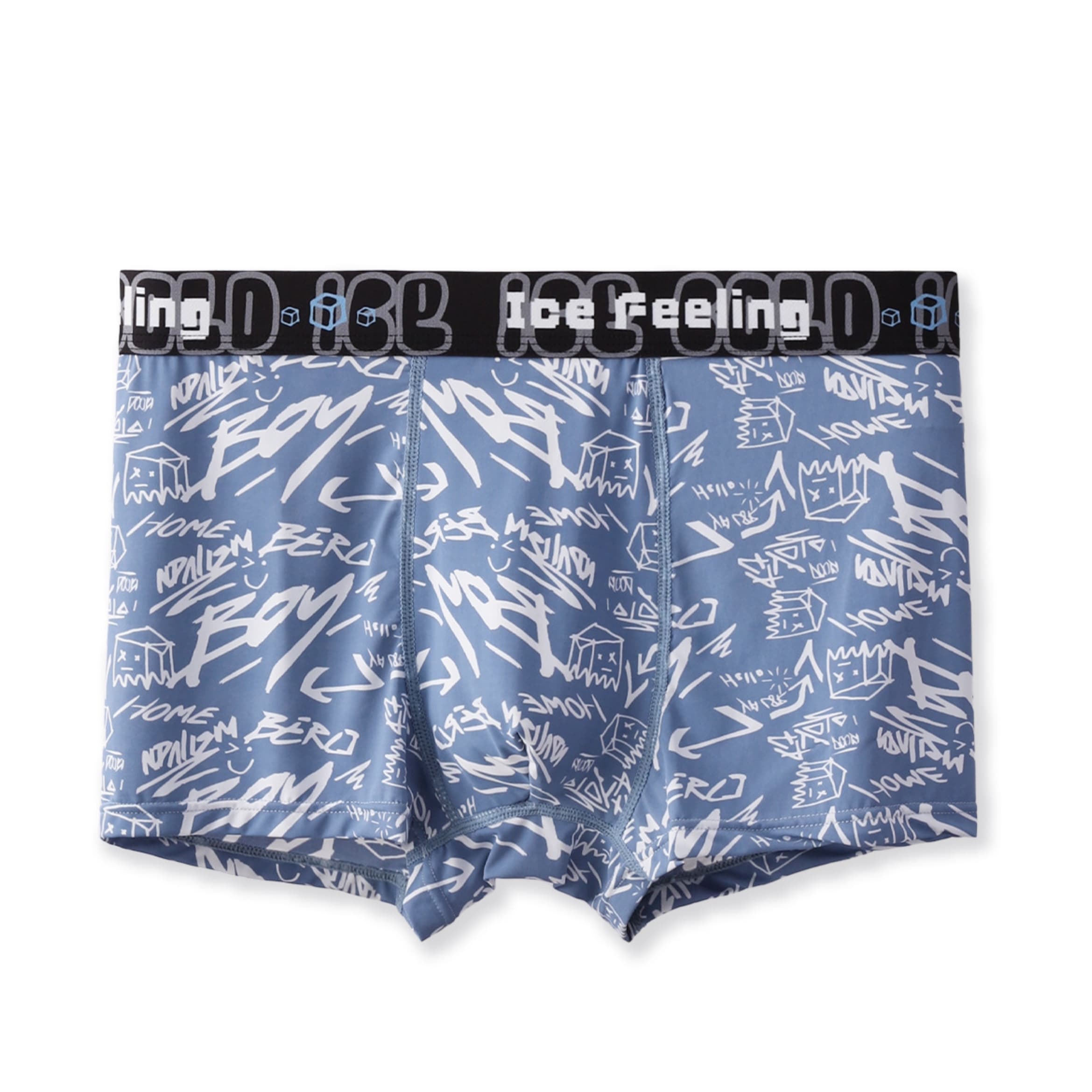 下着 メンズ 快適スマイル＆グラフィティトランクス パンツ 二枚組