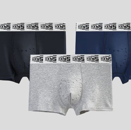 下着 メンズ 快適通気性ボクサーパンツ３枚組