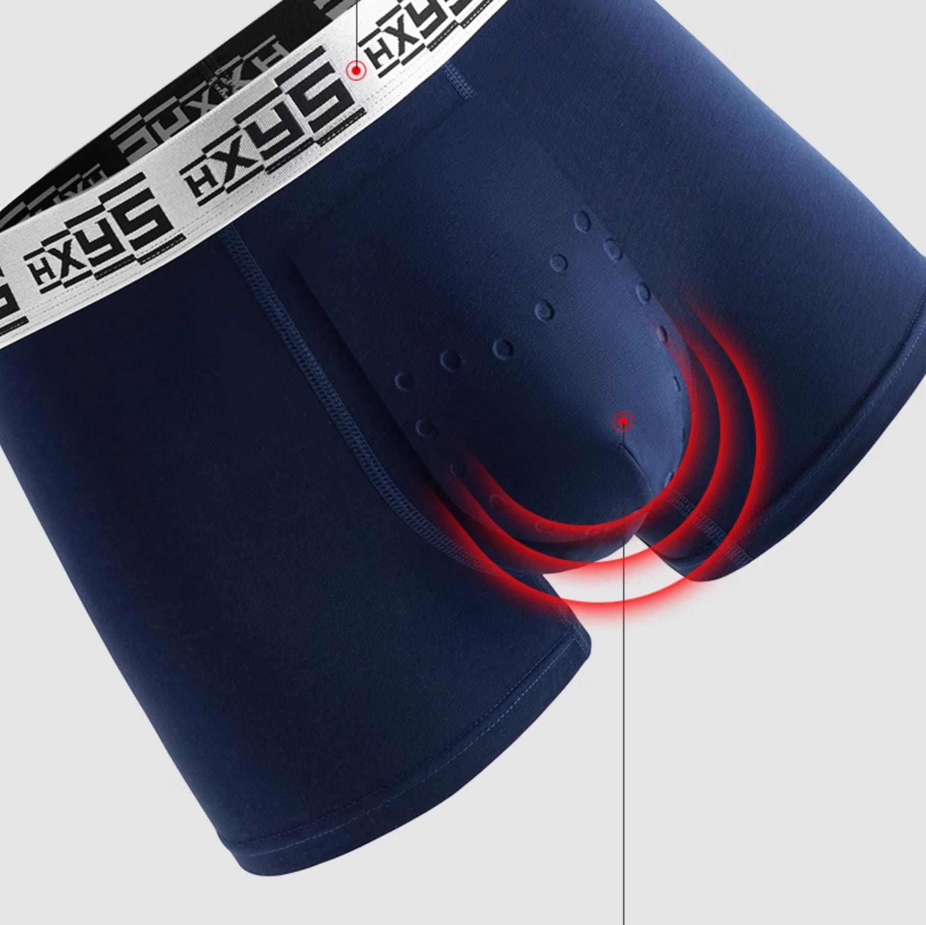 下着 メンズ 快適通気性ボクサーパンツ３枚組