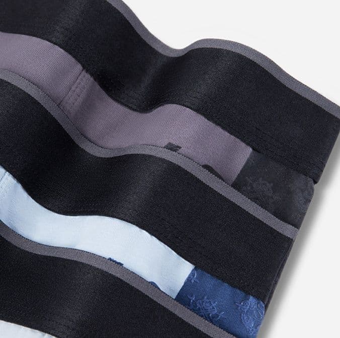 下着 メンズ オオカミデザイン抗菌ボクサーブリーフ