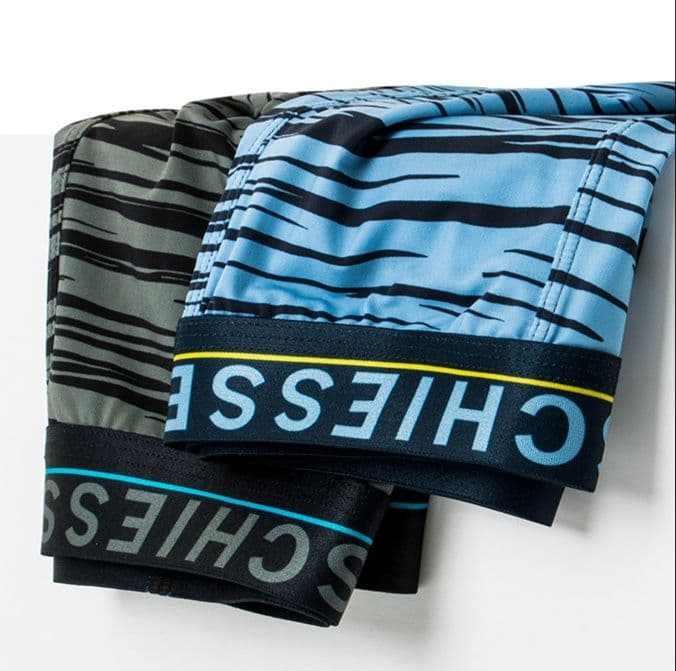 下着 メンズ 涼感ストライプボクサーパンツ