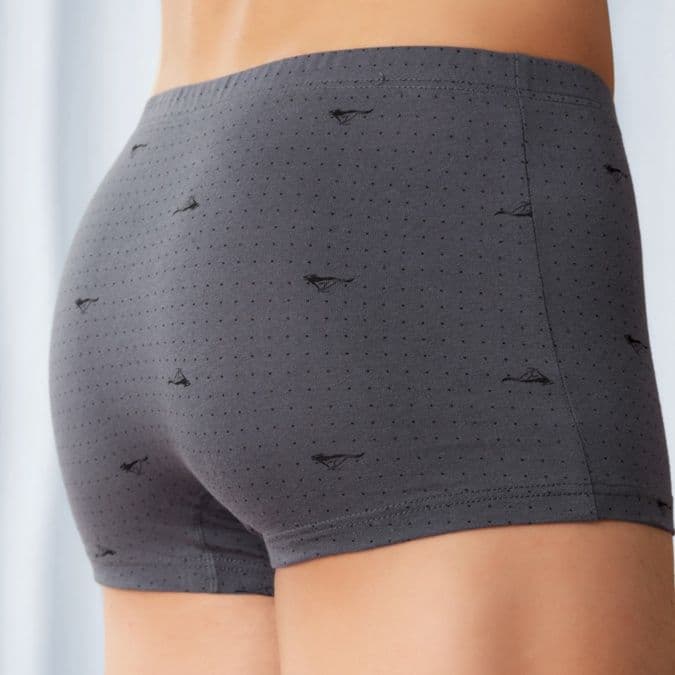 下着 メンズ 純綿ドット柄快適トランクス