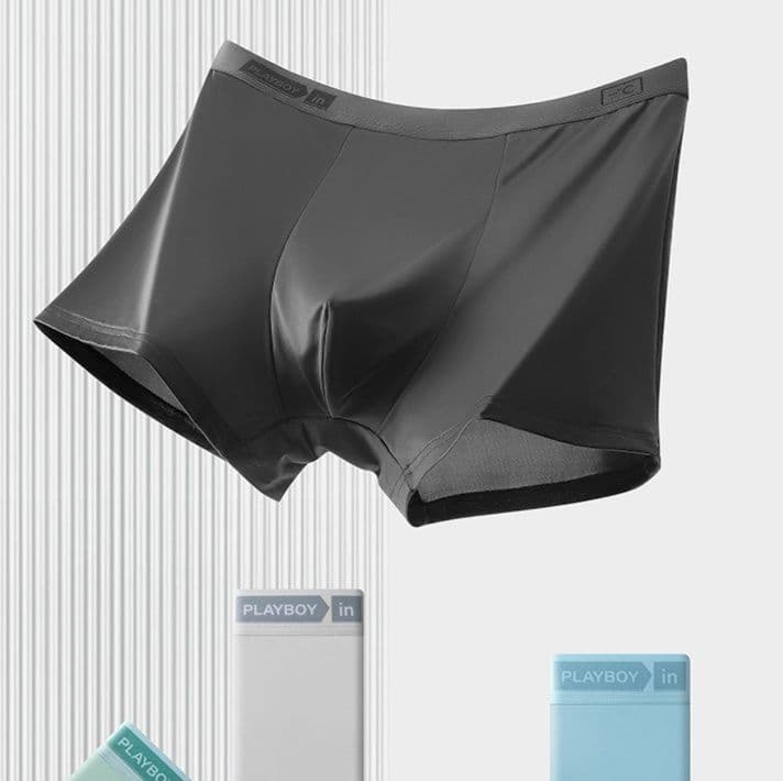 メンズ下着 シルクボクサーパンツ