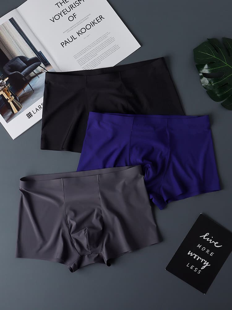 下着 メンズ なめらかシルエット ボクサーパンツ