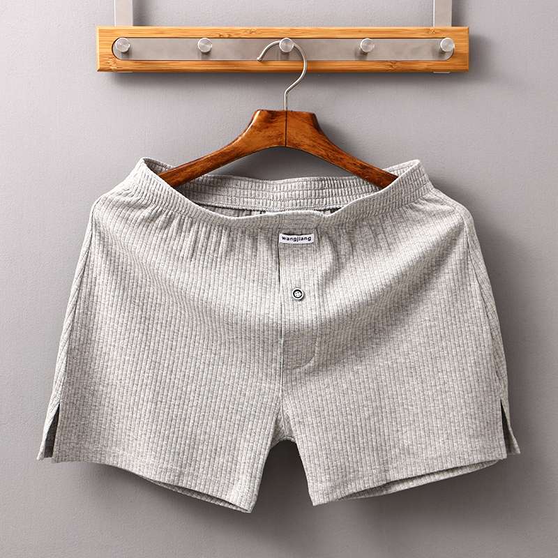 下着 メンズ リブ編み素材 やわらかトランクス