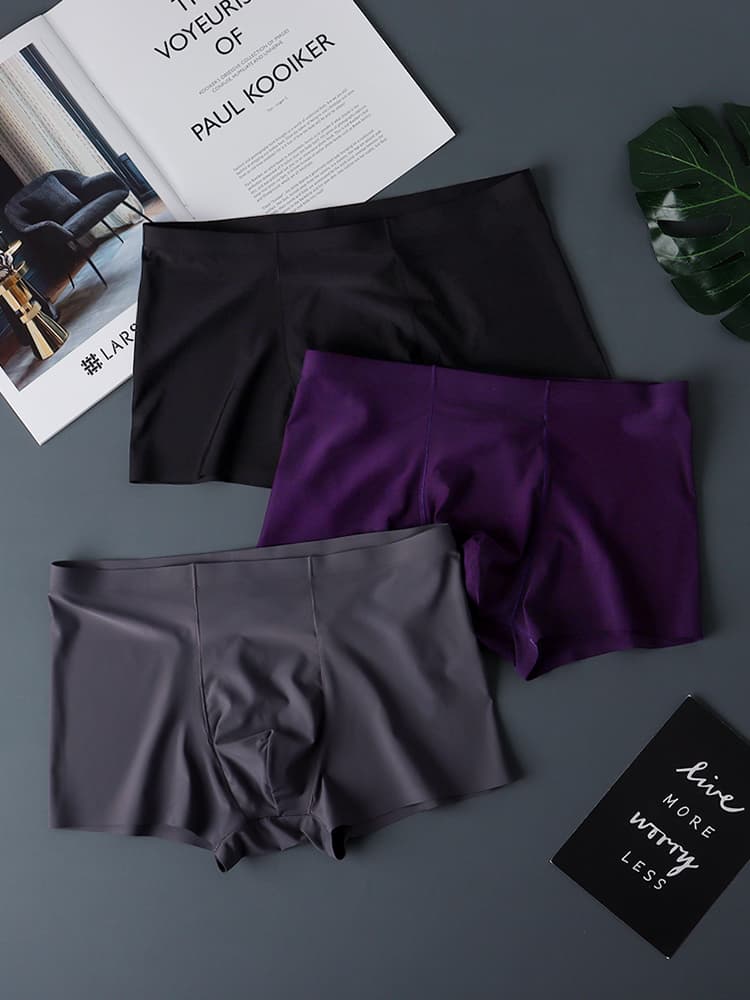 下着 メンズ なめらかシルエット ボクサーパンツ