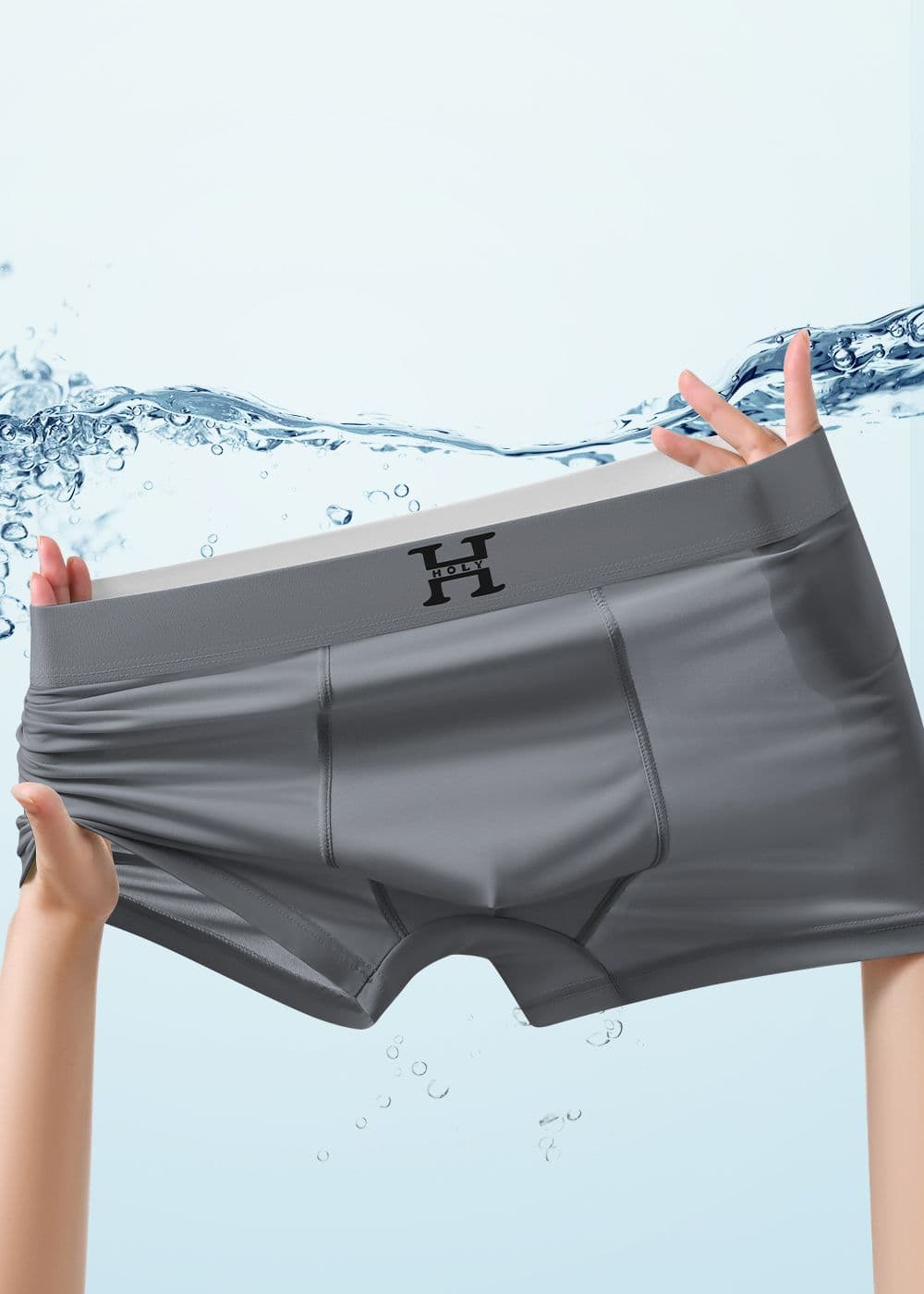 下着 メンズ シルクのように軽やかな履き心地 ボクサーパンツ